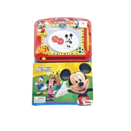 Phidal Publishing Mickey Mouse Clubhouse 22 Page Storybook and Magnetic Drawing Kit
