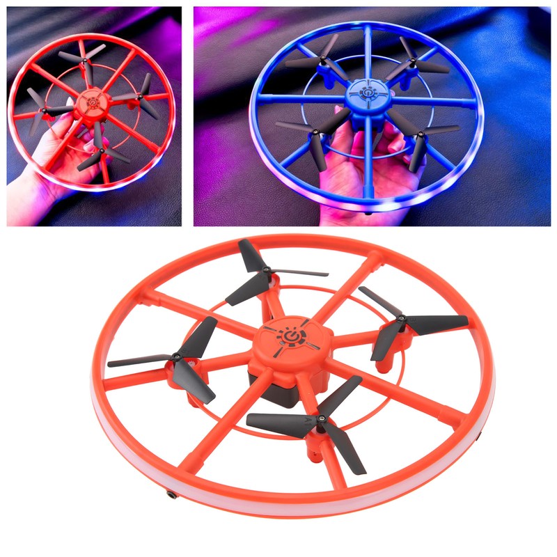 Flying Toys Drone with LED Light Remote Control Hand Drone