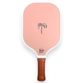 Rally Club Pickleball Paddles for Men Women | Carbon Fiber Polymer Honeycomb Composite Core | Lightweight Durable | Uniquely Designed Stylish Pickleball Set & Single Paddles (Palmer (Guava))