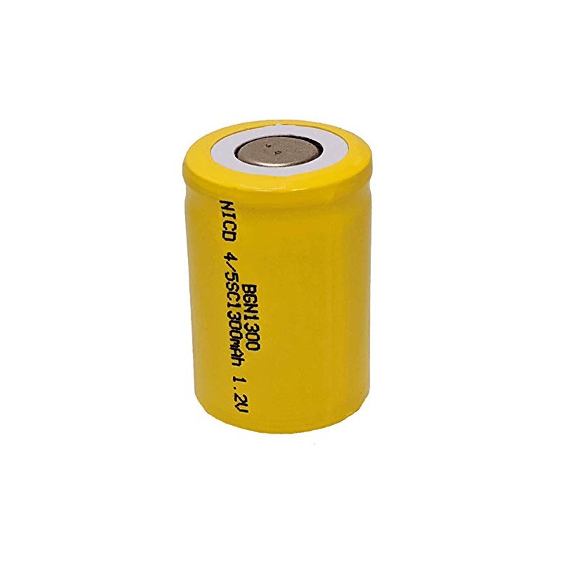 BatteryGuy BGN1300 4/5 Sub C rechargeable 1.2 Volt 1300 mAh