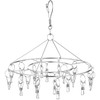 CenYouful Stainless Steel Round Hanging Drying Rack with 20 Clips