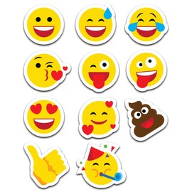 High Quality Emoji Stickers - Pack of 11