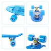 22 Inch Skateboard- with Led Light Up Wheels for Beginners,Complete