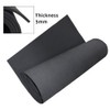 Black EVA Foam Sheet 5mm, 35x150cm, Thick Premium Cosplay Foam,