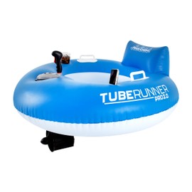 Poolcandy PoolCandy Tube Runner - Motorized Inflatable Pool Floats (Tube Runner 2.0 Blue)