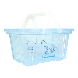 Tees Factory Sanrio SR-5542481CR Mini Chara Basket, Clear, Cinnamoroll, H3.3 x W 6.4 x D 4.7 inches (8.5 x 16.3 x 12 cm)