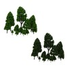 Gazechimp 12pcs 1:50-1:500/2.5-16 cm Model Tree Decoration Trees Poplar Model