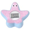 Baby Water Thermometer Starfish Clock Timing 3 Color Light Floating