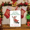 OJsensai Funny Cat Christmas Gifts for Cat Lovers, Merry Christmas