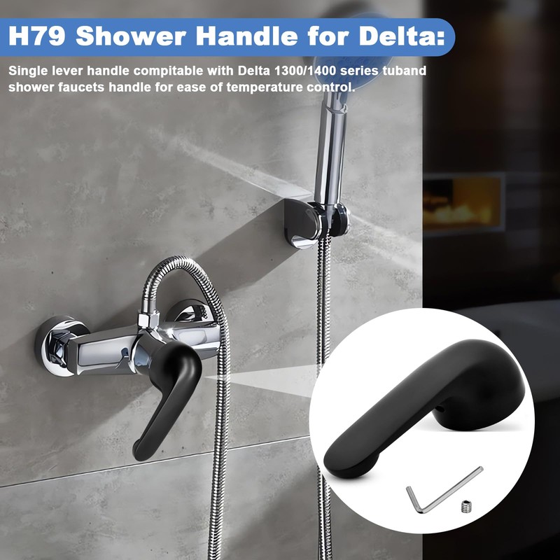 Replacement for Delta H79 Single Metal Lever Handle Compatible with