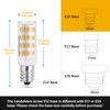DiCUNO E12 LED Bulb 4W (40W Equivalent), Warm White 3000K