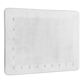 Healvian Cutting Board Nasal Device Dual-sided Measurement Tool Sturdy Stainless Steel Easy Cleaning