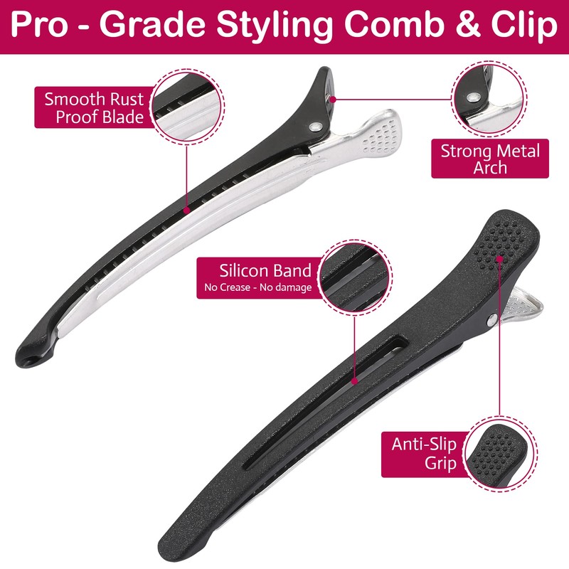 HY DOT Hair Comb - Rat Tail Comb Fine Tooth