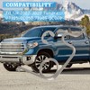 gtpartes Stainless Steel Fuel Door Pocket Spring Fit for 2007-2020