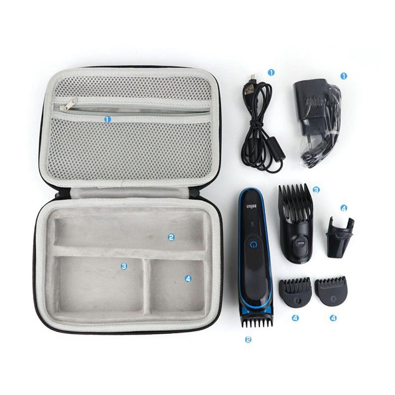 Colcolo Hair Case Travel Storage Case Large Capacity Professional Shaving