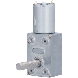 JGY370 Turbine Threaded Shaft Motor M8 Screw Low Speed SelfLocking Motor Shaft Length 33mm DC24V(30RPM )