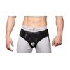 Wonder Care - Black Inguinal Hernia Support Truss for Double