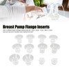 Pack of 10 Breast Pump Flange Inserts 13 mm 15