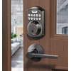TEEHO TE001L Keyless Entry Door Lock with 2 Handles -