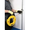 C.K 495050 Nylon Draw Tape, Black/Yellow, 10 m