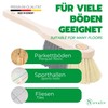 Novaliv Hand brush, fine plastic bristles, hand sweeper