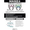 Serafin Maske+, Brillen Anlaufschutz für Masken, Anti Beschlag, Antifog, 3