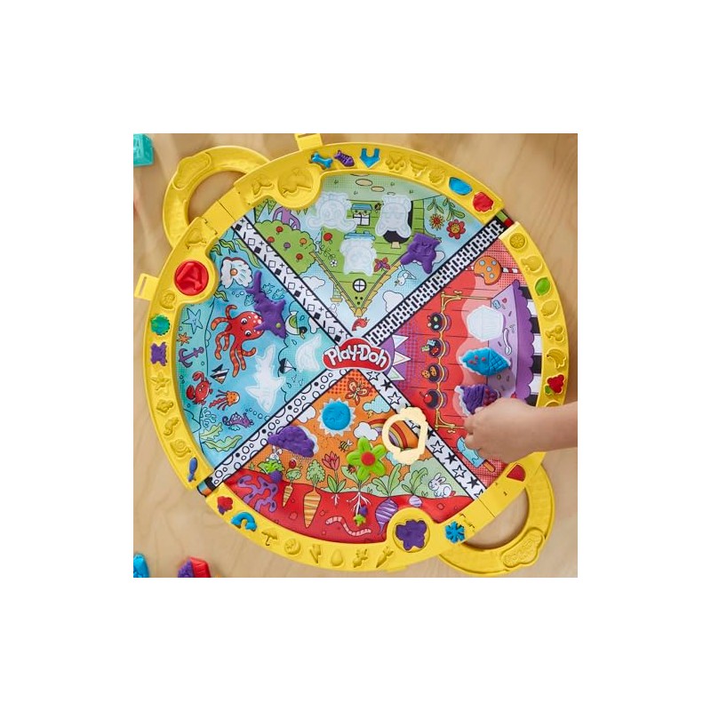 Play-Doh Set Portátil de 19 Accesorios con Estuche