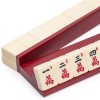 Yellow Mountain Imports Dark Camphor Wooden Mahjong Game Racks with