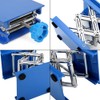 Laboratory Stand, 100 x 100 mm Laboratory Scissor Jack, Blue