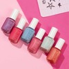 essie salon-quality nail polish, vegan, pink, shimmer, spring fling, 0.46