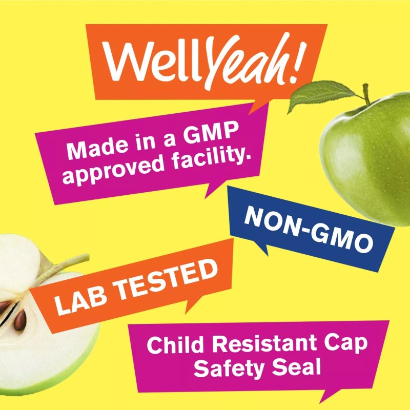 WellYeah Vitamin C 1050 mg Gummies 2 Pack