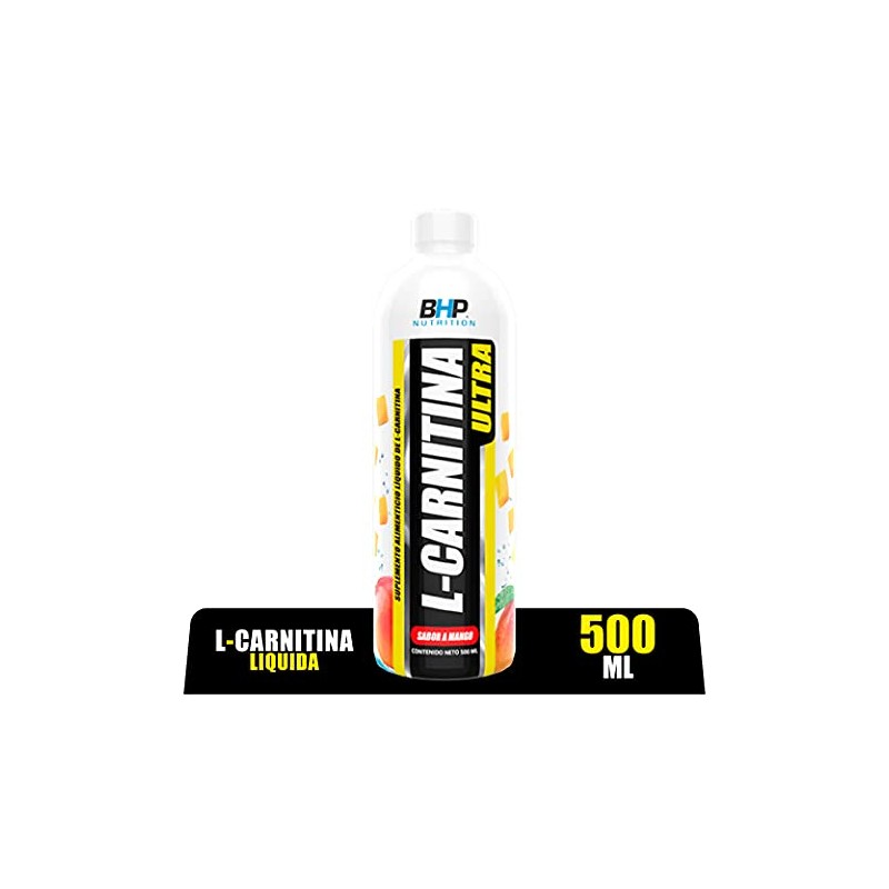 Bhp Ultra L-Carnitina Liq. Ultra,Mango - 500 Ml
