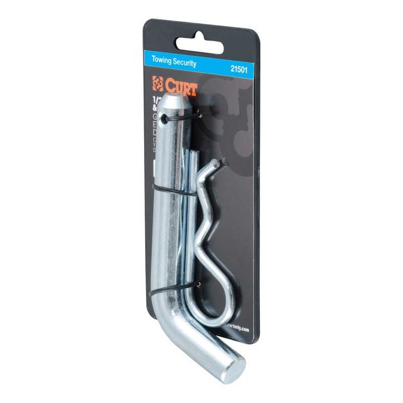 CURT 21501 Trailer Hitch Pin & Clip, 5/8-Inch Diameter, Fits