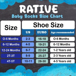RATIVE Anti Slip Ankle Socks with Grippers for Baby Infant Toddler Kids Boys Girls (CA/US, Age, 6 Months, 12 Months, 12-Pairs/Vehicle)