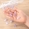 PAGOW 15 Pcs Aquarium Suction Cups with 30pcs Zip Ties,