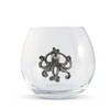 Vagabond House Octopus Stemless Wine Glass, Perfect for Red/White Wine,