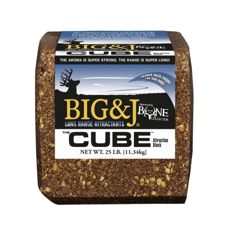 Big & J Long The Cube Range Deer Attractant Block,