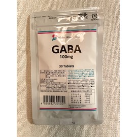 GABA （ギャバ）ガンマアミノ酪酸　gaba100mg　[携帯用]　[お試し用]　　　　　　サプリメント 30粒