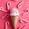 Crushed Peppermint Candy Pieces, Red & White, Mint Flavored Bits