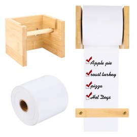 3 inch Note Paper Dispenser Kraft Paper Dispenser Wall Mounted Note Paper Dispenser Paper Roll Dispenser Hanging Grocery List Sticky Notes Holder for Wall Artwork to-Do Lists Ideas Ideal for Home