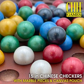 CHH 15" Jumbo Chinese Checkers with Marbles