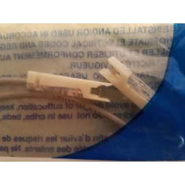 LEVITON 110 Patch Cord 5G210-O3S 1-Pair Plug LEVITON GigaMax 5e - QUANTITY OF 2