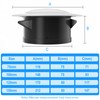 Hon&Guan 150 mm White Plate Valve, ABS Adjustable Vent Cover