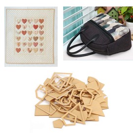 54pcs Acrylic Templates Quilting Sewing Tool Acrylic Stencil DIY Tool Craft Quilting Patchwork Templates