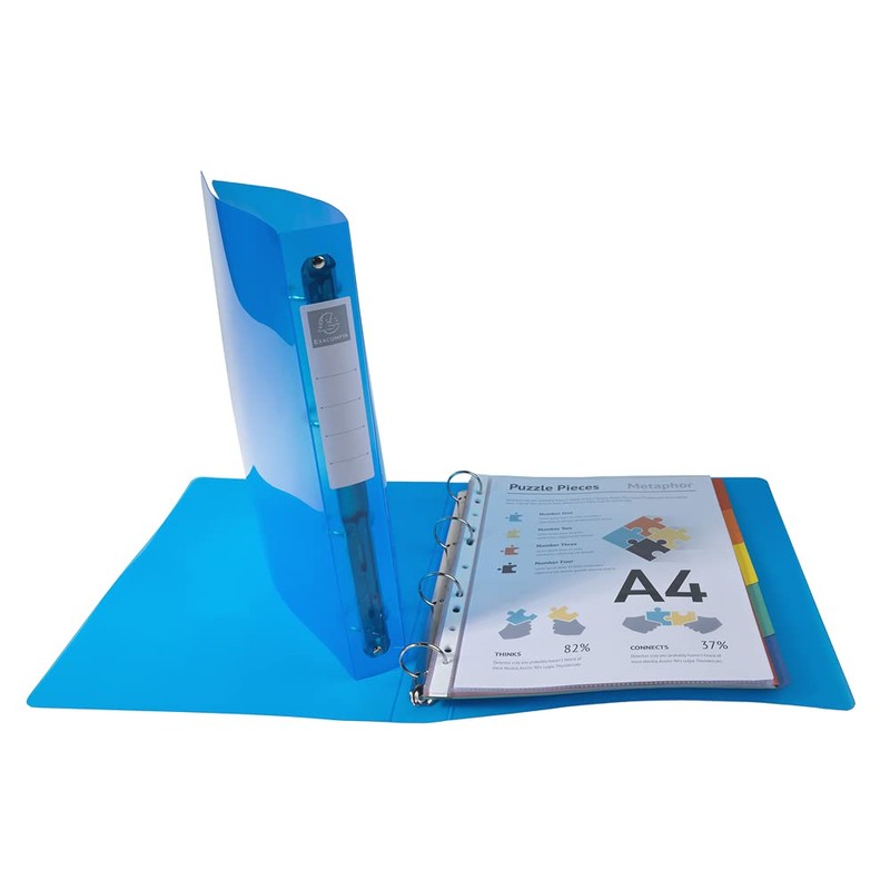 Exacompta - Ref. 51772E - Iderama semi-rigid PP binder -