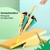 Sombrilla Paraguas Sombrilla Infantil, Estuche Rigido Incluido Silbato