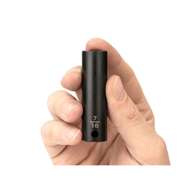 TEKTON 3/8 Inch Drive x 7/16 Inch Deep 6-Point Impact