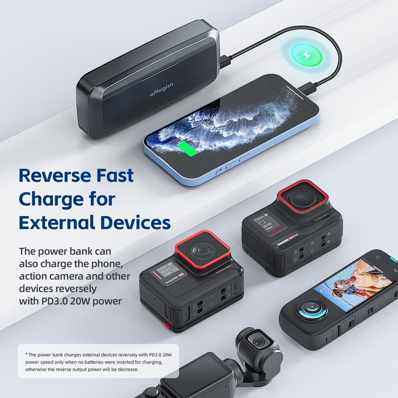 Ace Pro 2 Battery Charger, 7710mAh Portable Charger Compatible with