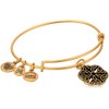 Alex and Ani Endless Knot III Rafaelian Gold Bangle Bracelet