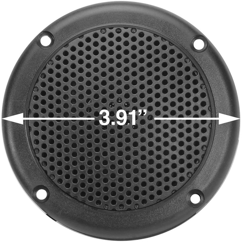3” Water Resistant Speakers Dual Cone 50 Watts for Marine,